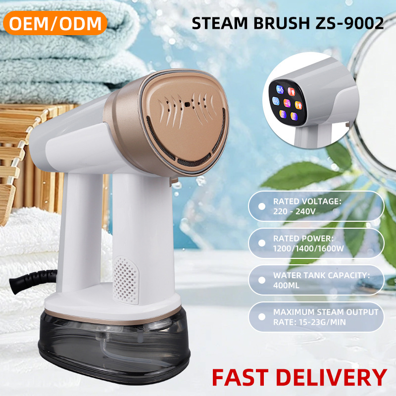 Portable mini garment steamer, handheld steam iron