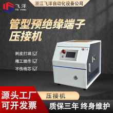 管型预绝缘端子圆管剥皮打端机欧式端子压接剥打机铆 压机