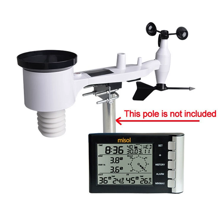 Мини-машина прогноза погоды небольшая Бытовая Метеостанция Измеритель температуры и влажности дождемер Анемометр Метеорологический прибор