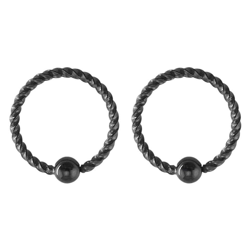 Внешняя торговля Новый поток клип мяч титановая сталь кольцо в носу Открытое кольцо из нержавеющей стали Универсальное кольцо серьги пирсинг ювелирные изделия оптом