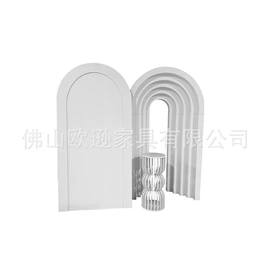 场地布置道具;婚礼拱形门;餐桌
