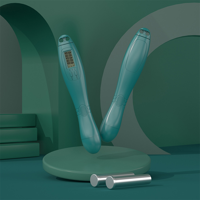 진한 녹색 핸들