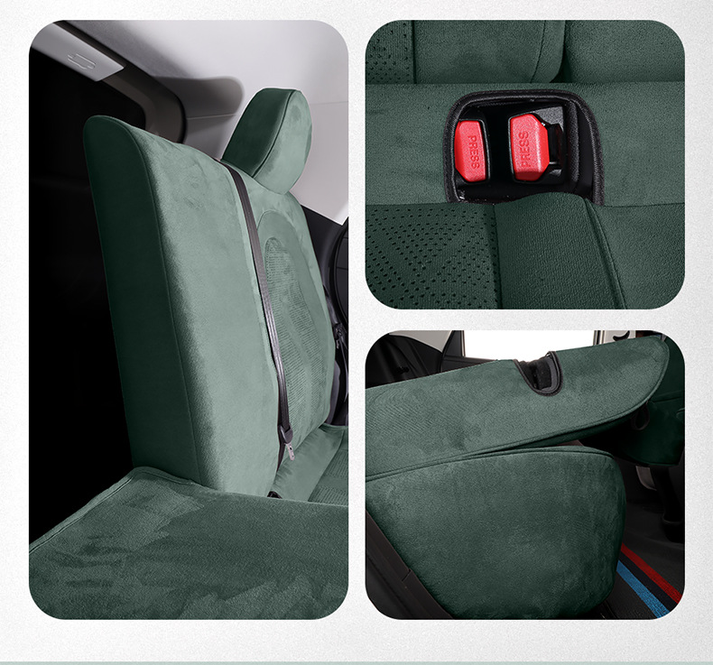 26 Models of Chery Qq3Ev Special Car Seat Covers, Universal for All Seasons, Perforated Suede Seat Covers, Qq3 Full Surround Seat Cushions