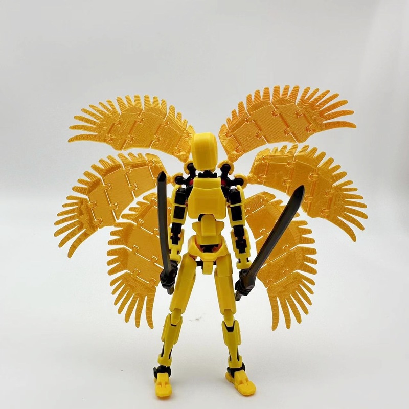 新製品 3D プリントキャロットマン多関節アクションフィギュアガンダム兵士インターネット有名人キャロットナイフ減圧おもちゃラッキー 13|undefined