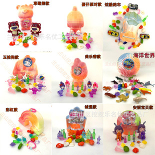 Archaeological Excavation Toys Wholesale Dinosaur Fossil Princess Gem Treasure Park Net Celebrous Stall Children's Handmade DIY