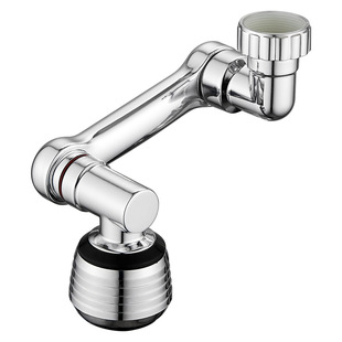 Universal faucet rotatable outlet mechanical arm extension nozzle bubbler universal joint splash proof artifact rocker arm