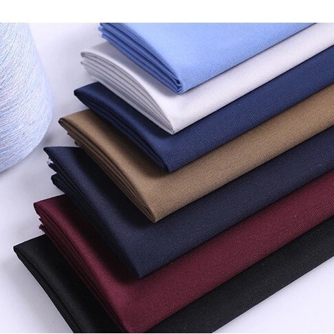 in stock Anti-UV Tencel Wool Fiber Cloth Twill Uniform Stretch Suit Suit Fashion Fabric