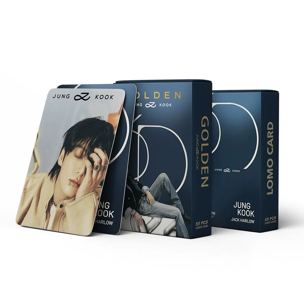 55 карт JUNGKOOK Tian Yao Шестьдесят карт альбом Золотая карта бронебойная LOMO карта