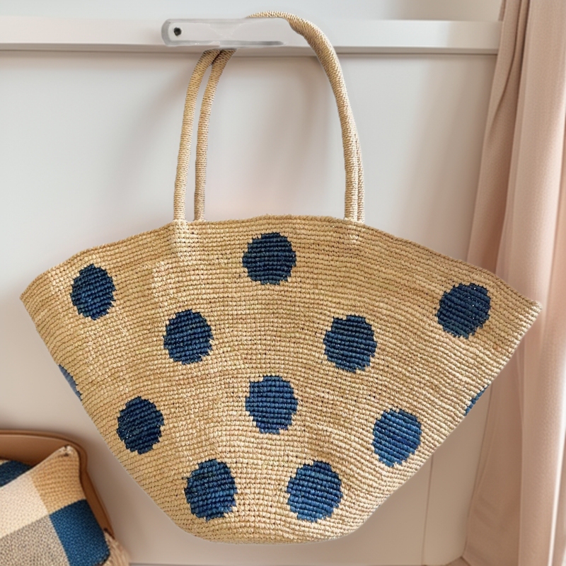 Japanese high quality Hand Hook Lafayette Pot Point Beach Handbag Seaside Vacation Large Capacity Tote Bag Shoulder Bag