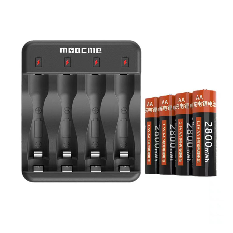 No. 5 4 secciones (batería de litio cargada de 1,5v) + cargador