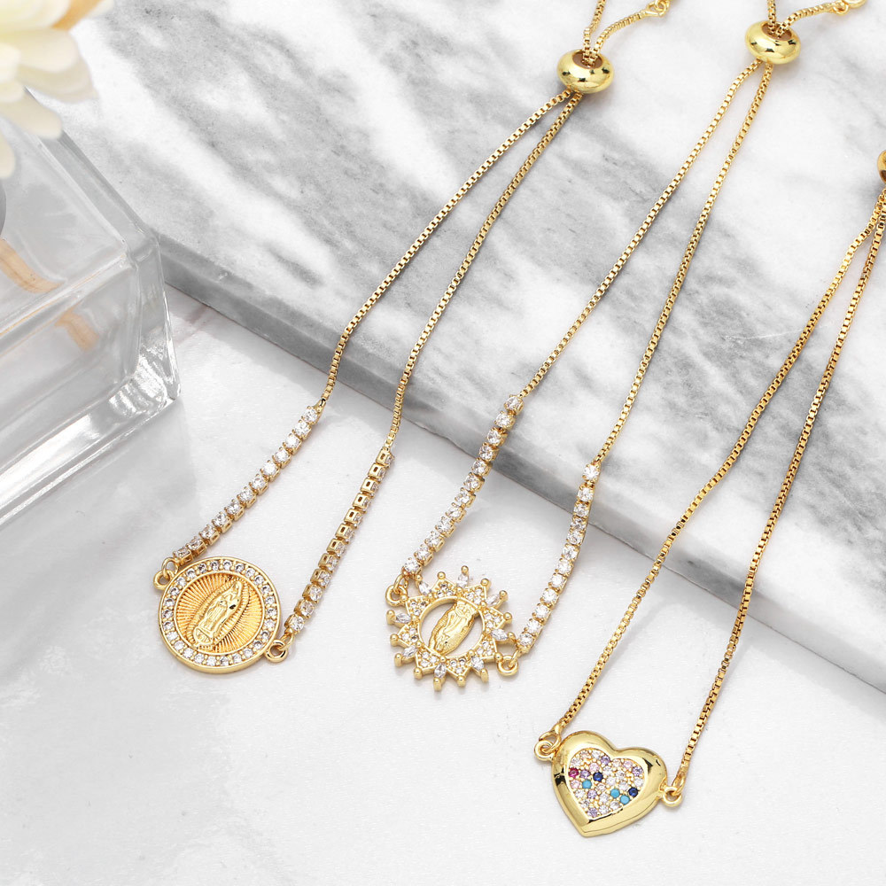 Virgin simple female copper bracelet fashion jewelry