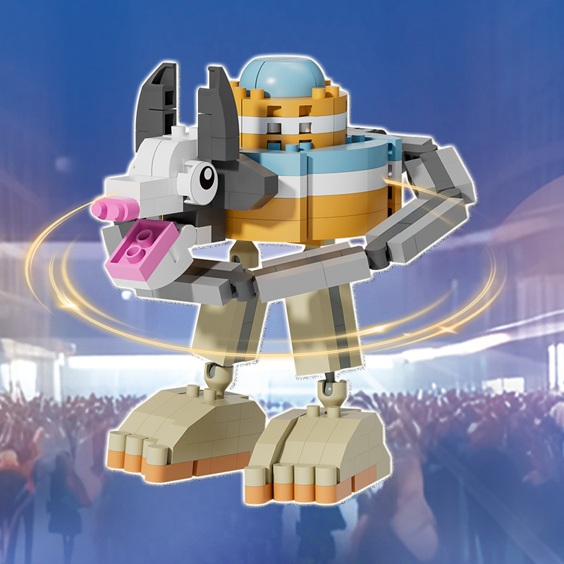 Compatible con Lego transfronterizo AI Mountain Sea Jing tung sahur