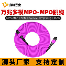 ���� 12о40G/100G�������w�����C��MPO-MPO/MTP-OM4�f�׆ζ�ģ