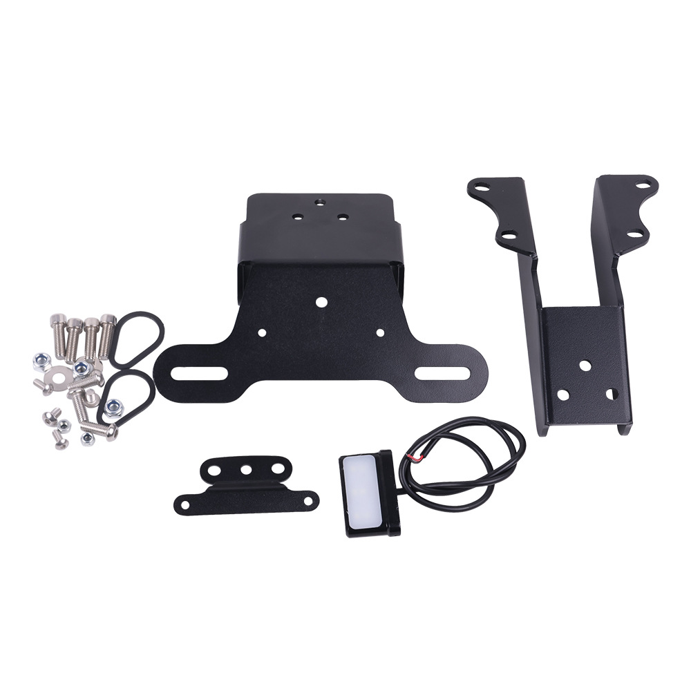 Suitable for Yamaha MT09 Tracer900 FJ09 modified short tail license plate holder motorcycle license plate accessories