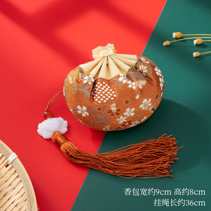 Bolsa vacía, bolso de impresión bordado antiguo, colgante de carro, bolso de mosquitos, festival del dragón, bolso de moda nacional