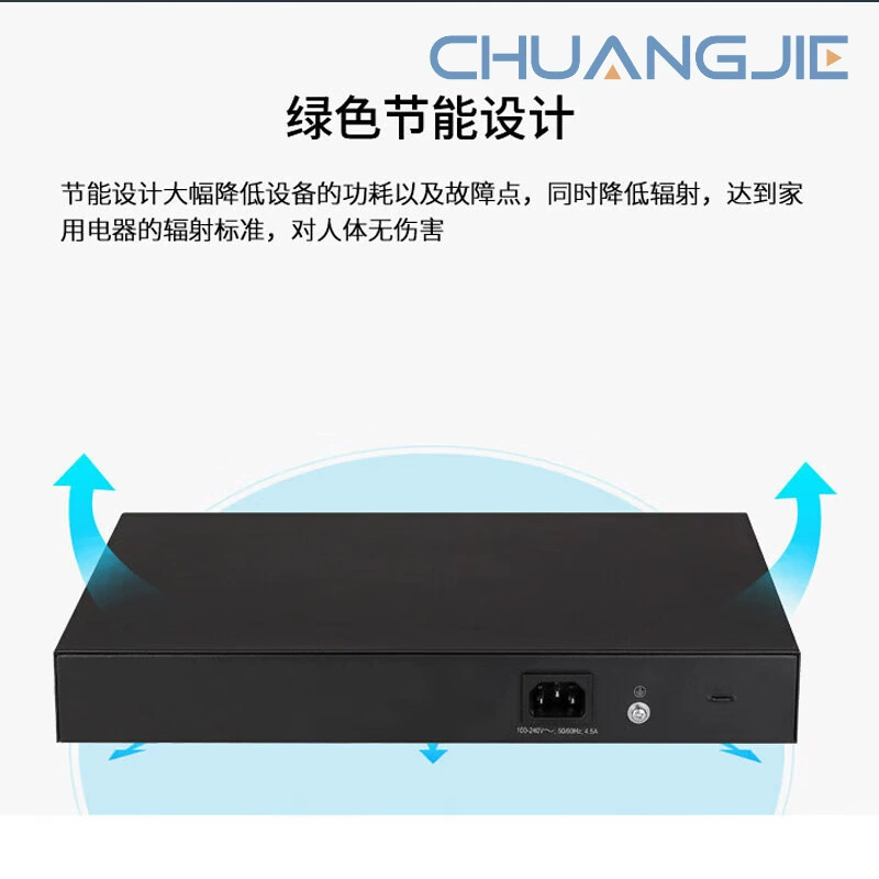 Коммутатор доступа POE H3C US1750-20P-HPWR 185Вт 16 Гбит/с электрический + 4 Гбит/с оптический