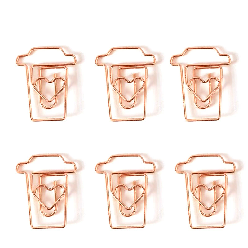 Love Coffee Cup Скрепки Оптовая доставка креативные скрепки