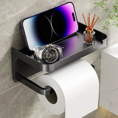 ペーパータオルボックス浴室壁掛けペーパータオルボックストイレ浴室トイレパンチング洗顔ラックロール紙ボックス