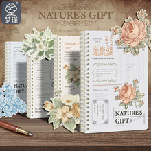 复古a5英式线圈笔记本本子简约b5记事本批发小学生高颜值活页本