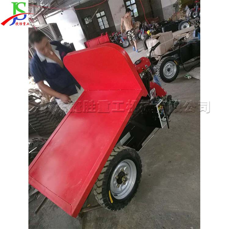 Small brick factory flat-panel brick transport truck Electric…