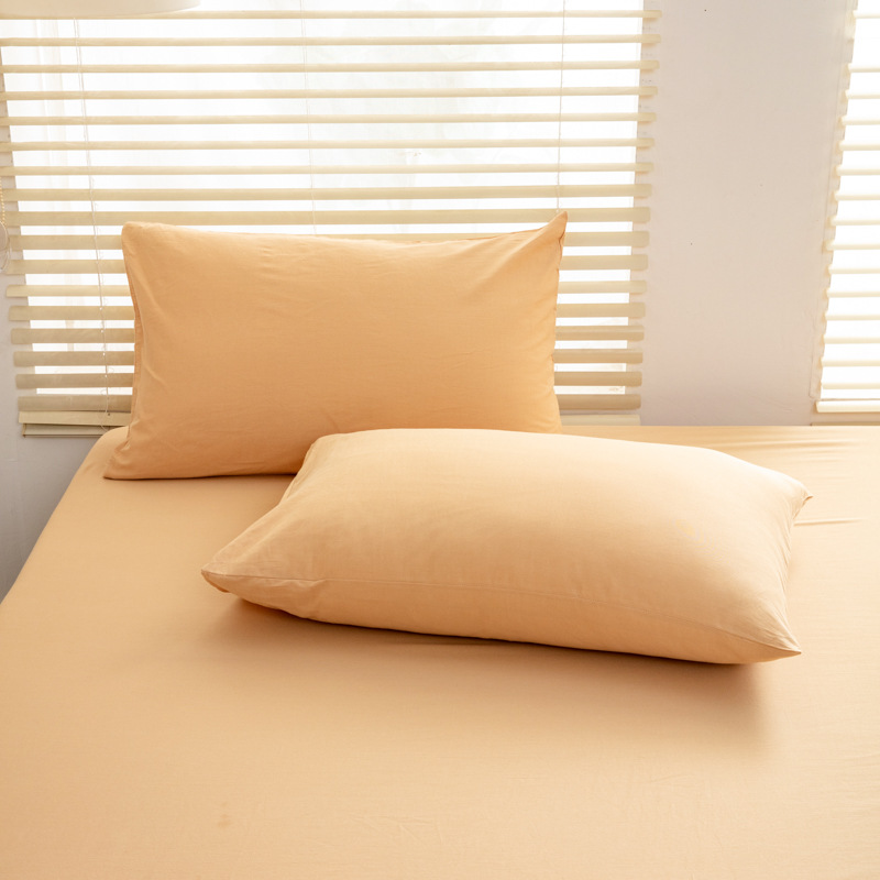 Cuerpo de almohada de lavado japonés de algodón 40 cubas de almohada de piel de algodón un par de cubas de almohada de twill