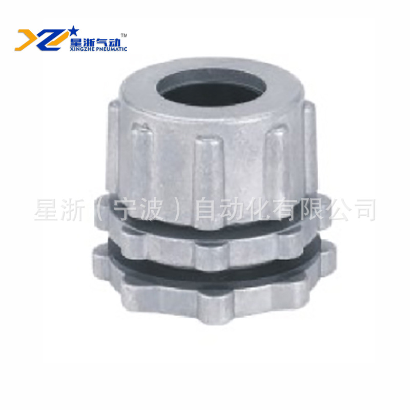 【星浙气动】穿壁连接器 除尘设备配件 方便安装 脉冲阀连接件