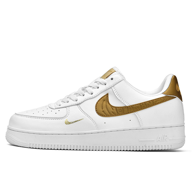 Unisex Air Force 1 Sneakers, Lightweight, Comfortable, Versatile Casual Shoes for Middle School Students, Low-Top Cushioned White Shoes Unisex Air Force 1 Sneakers, Lightweight, Comfortable, Versatile Casual Shoes for Middle School Students, Low-Top Cushioned White Shoes