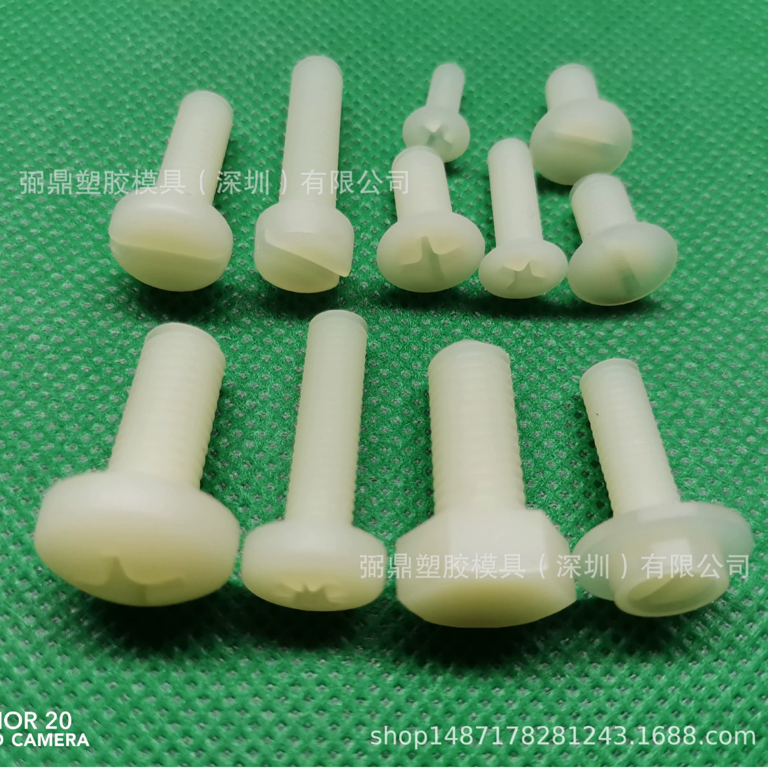 Нейлоновый винт с крестообразной Круглой Головкой Из изолированного пластика из нейлона черно-белая пластиковая головка M2-M6 Болт