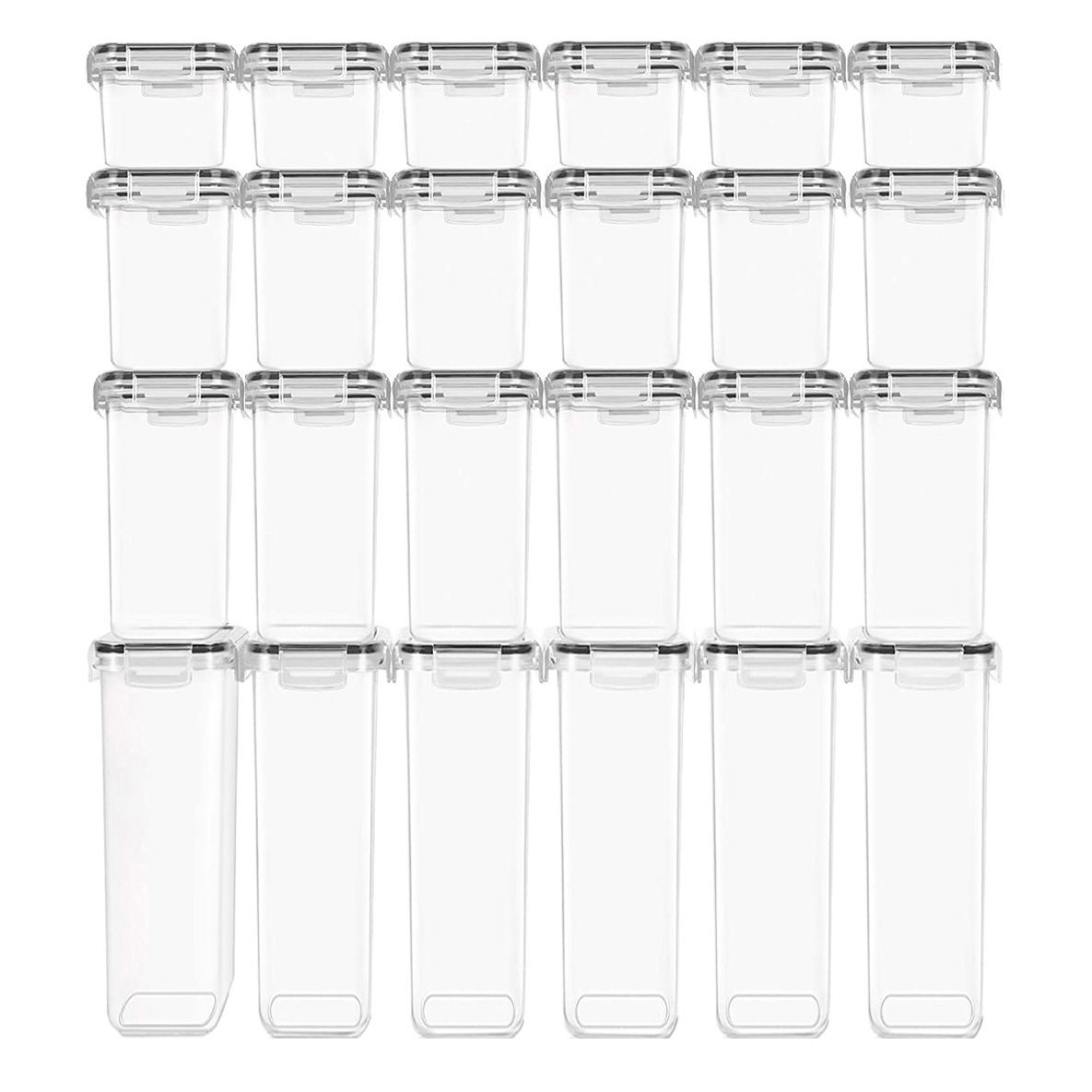 Frasco de plástico PP frascos de grado alimenticio multi-especificación frasco de almacenamiento