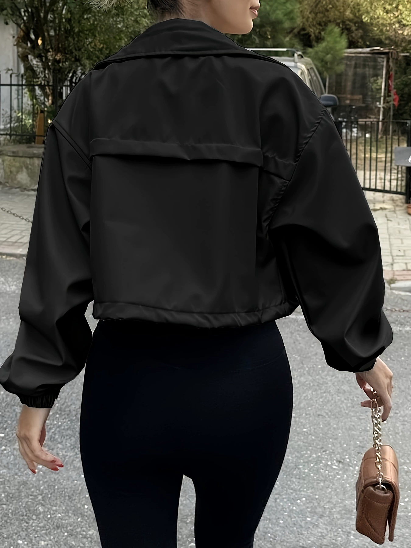 Короткая куртка для отдыха, комплект, Amazon, oversize