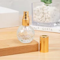 Золото и серебро черный спрей квартет флакон духов 10ML парфюмерная бутылка воды кубический стеклянный флакон духов распылитель