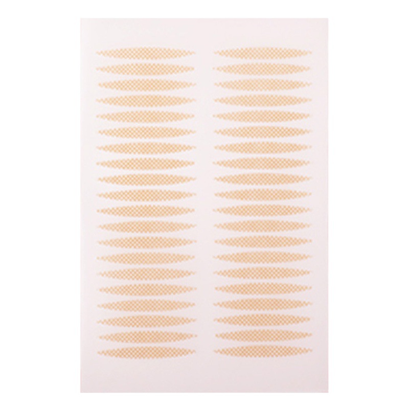 Oliva doble párpado pegatinas invisible belleza natural malla fibra tira conformación crema encaje sin fisuras artefacto para hombres y mujeres