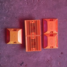 塑料道钉交通道钉道路减速道钉突起路标（双面）反光塑料道钉