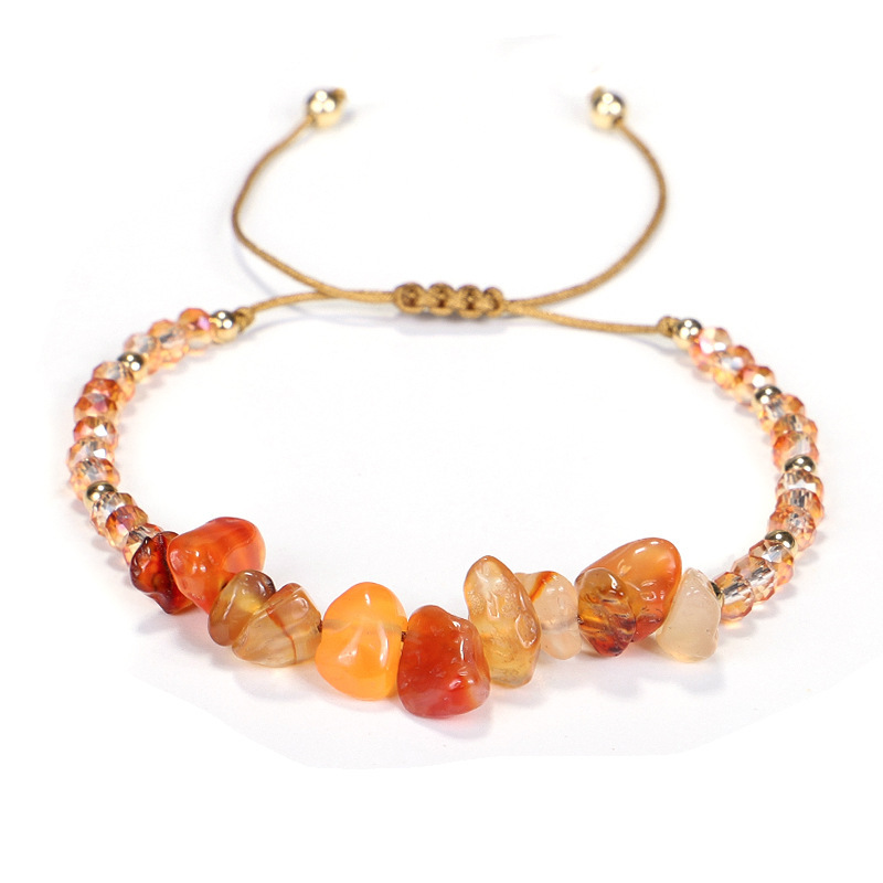 Brass Pendant Material Classic Style Geometric Artificial Crystal Wholesale Bracelets