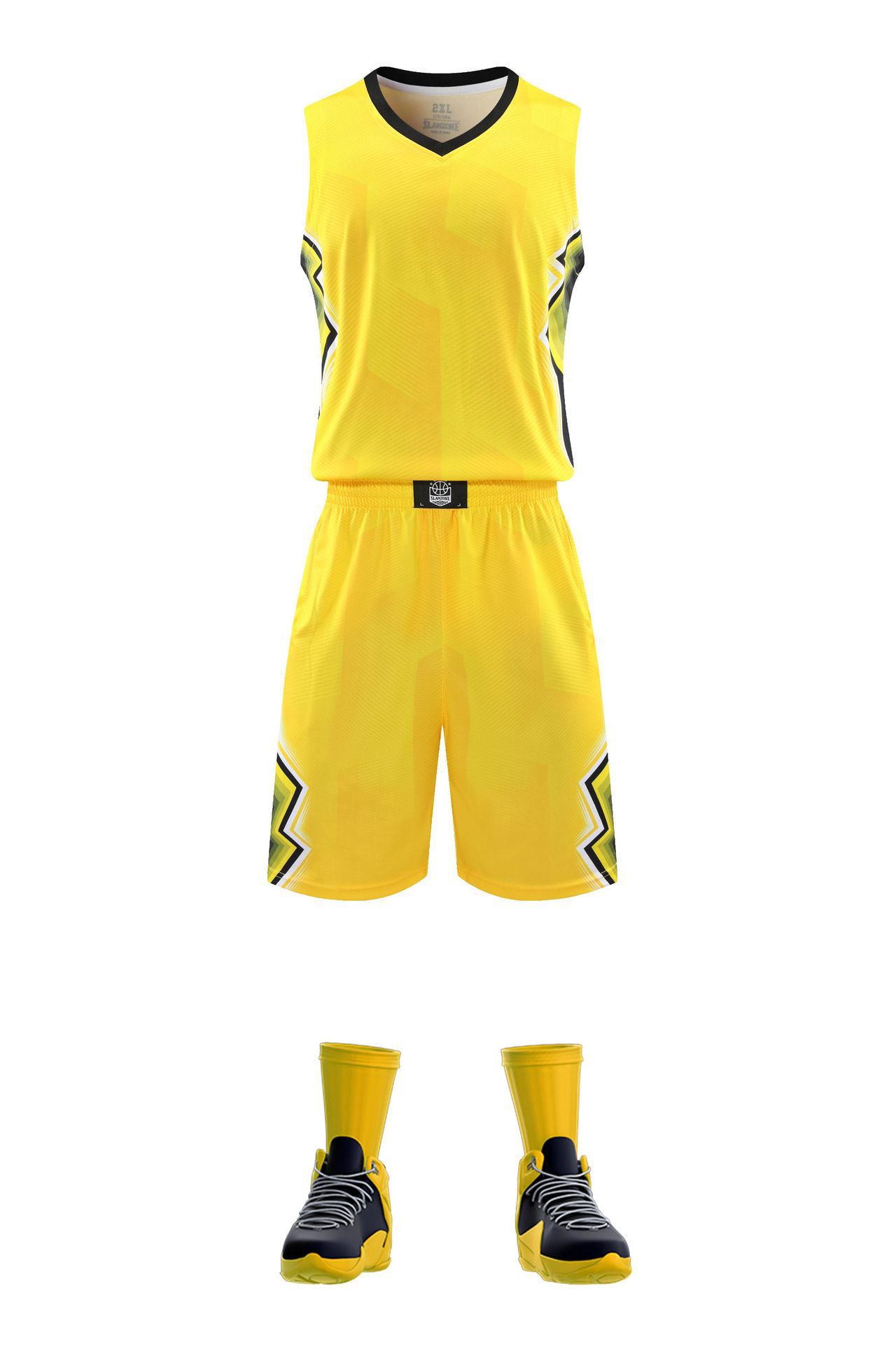 Basketball basketball uniform for training, gradient