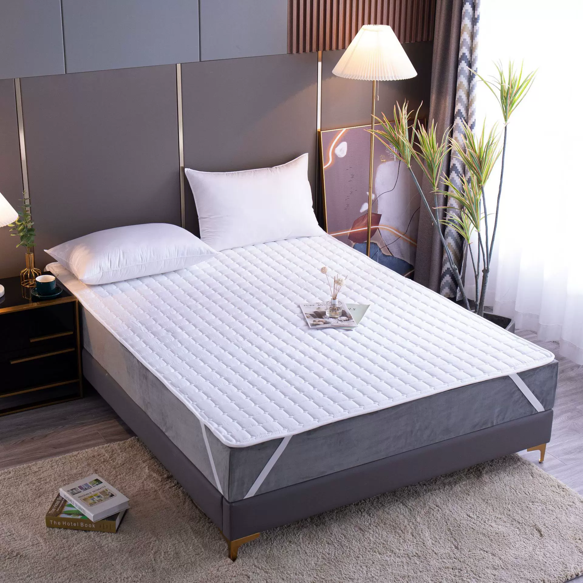 床垫保护垫租房软垫子床上用品民宿床褥垫加厚双人床防螨防滑家用