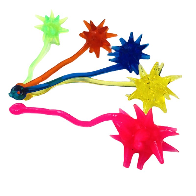 Viscous meteor hammer Large Soft glue Walk away Stick the ball Telescoping Viscosity Elastic force Large children Reminiscence Toys