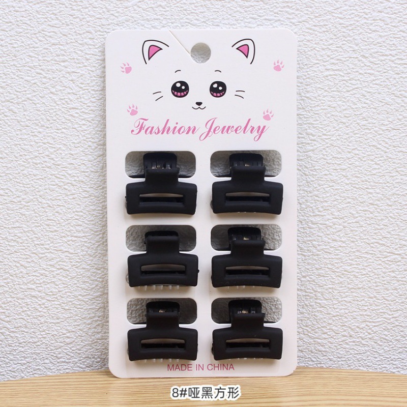 Pinza de pelo pequeña estilo shark clip – diseño minimalista, tendencia en redes