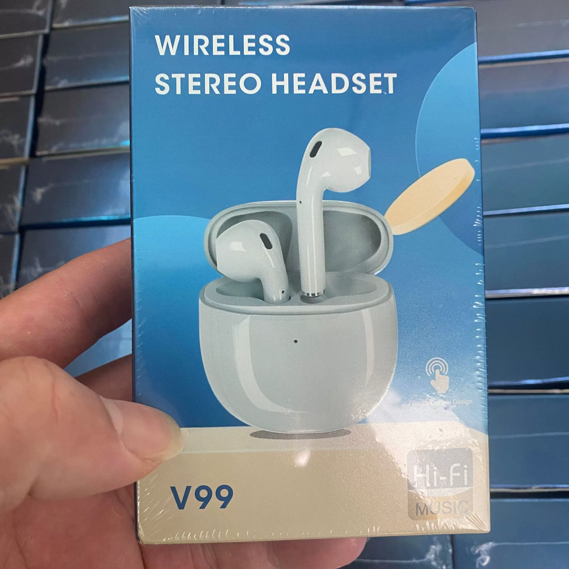 TWS Macaron Pro3 / Pro4 / Pro5 Bluetooth наушники, Bluetooth 5.0, локатор и шумоподавление
