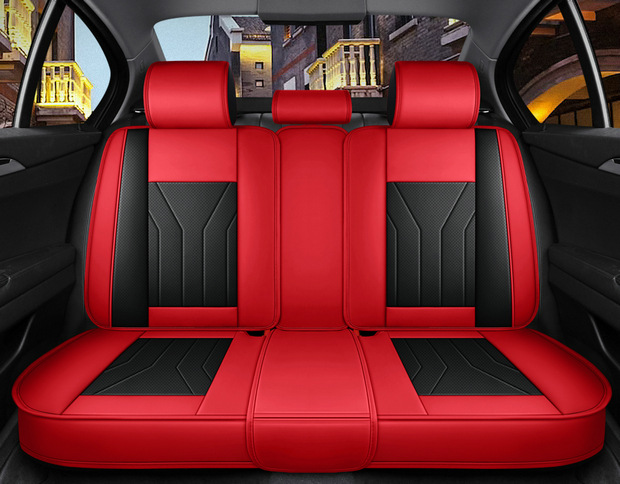 Cross-border Four Seasons Universal Car Seat Cover Car Cushion Napapi Full Surrounding Seat Cushion Perforated Wear-resistant Five Seats