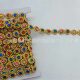 Gold and Silver Single Wire Diamond Mid-Autumn Folding Tower Paper Box Bundled Edge Plastic Color Diamond Clothing Crafts Costume Decorative Lace