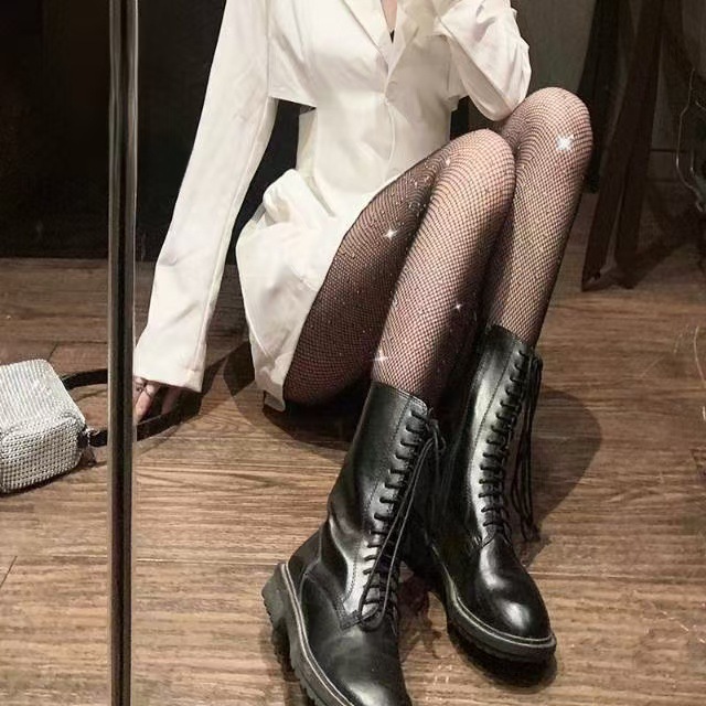 Medias de seda negras sexys con entrepierna abierta, medias de rejilla huecas provocantes y seductoras, medias de una pieza con tirantes, talla grande, rasgables.