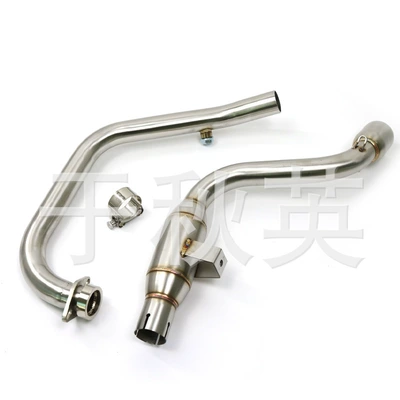 For Motorcycle Modified GIXXER 155, GSX150f Geek Sa Connection Manifold Fully with Return Exhaust (Exhaust manifold) - gixxer155-front-section-p339