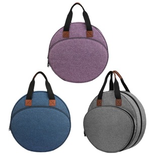 Foreign trade sewing tools round portable storage bag student stationery Oxford cloth storage bag cosmetics storage bag