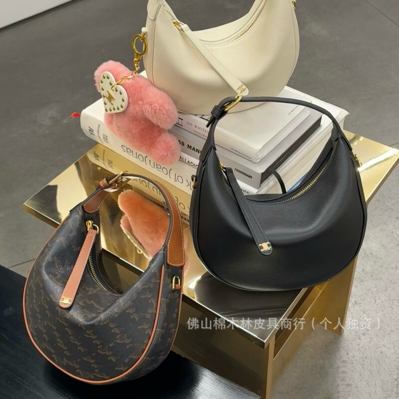 Arc de Triomphe Lulu Mini Hand Bag Half Moon High-end Pea Bag Shoulder Crossbody Bag 25 New Women's Bag Arc de Triomphe Lulu Mini Hand Bag Half Moon High-end Pea Bag Shoulder Crossbody Bag 25 New Women's Bag