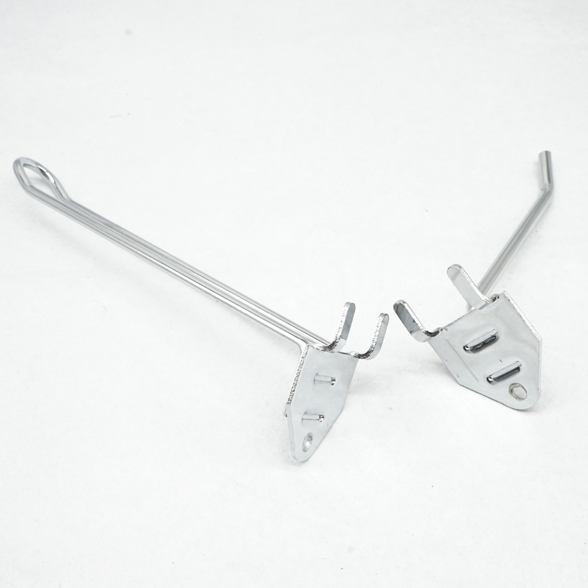 厂价直销超市日用品孔背板展示货架用镀铬挂钩量大从优