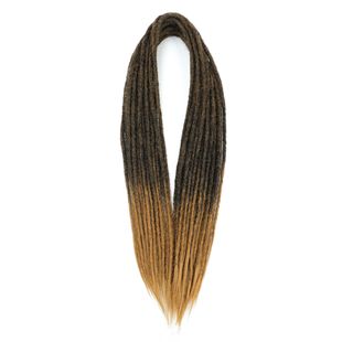 temu/shein hot European and American wig chemical fiber crochet hair dreadlock double dirty braid double tail dirty braid
