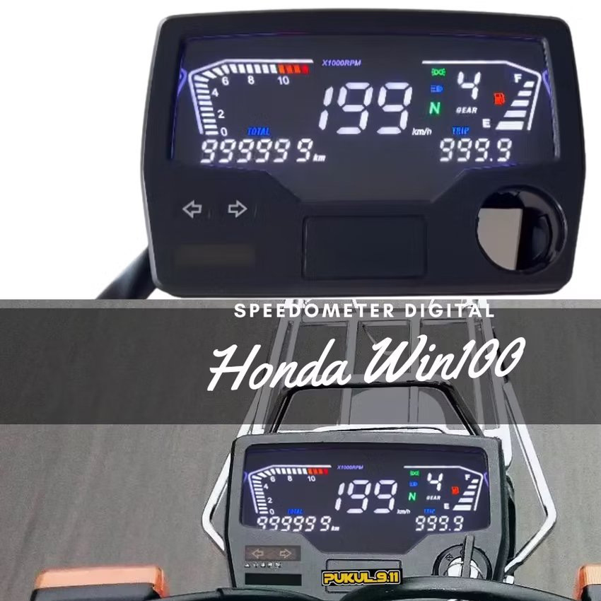 Suitable for Honda Win100 Digital Instrument Assembly V100 Cd70 Southeast Asia Automatic Dimming Electronic Instrument