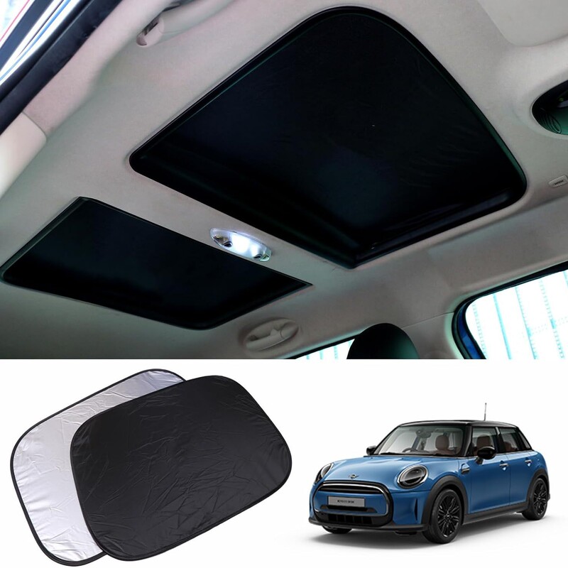 Cross-border mini sunroof sunshade for BMW Mini, car roof sun protection, silver-coated fabric car sunshade Cross-border mini sunroof sunshade for BMW Mini, car roof sun protection, silver-coated fabric car sunshade