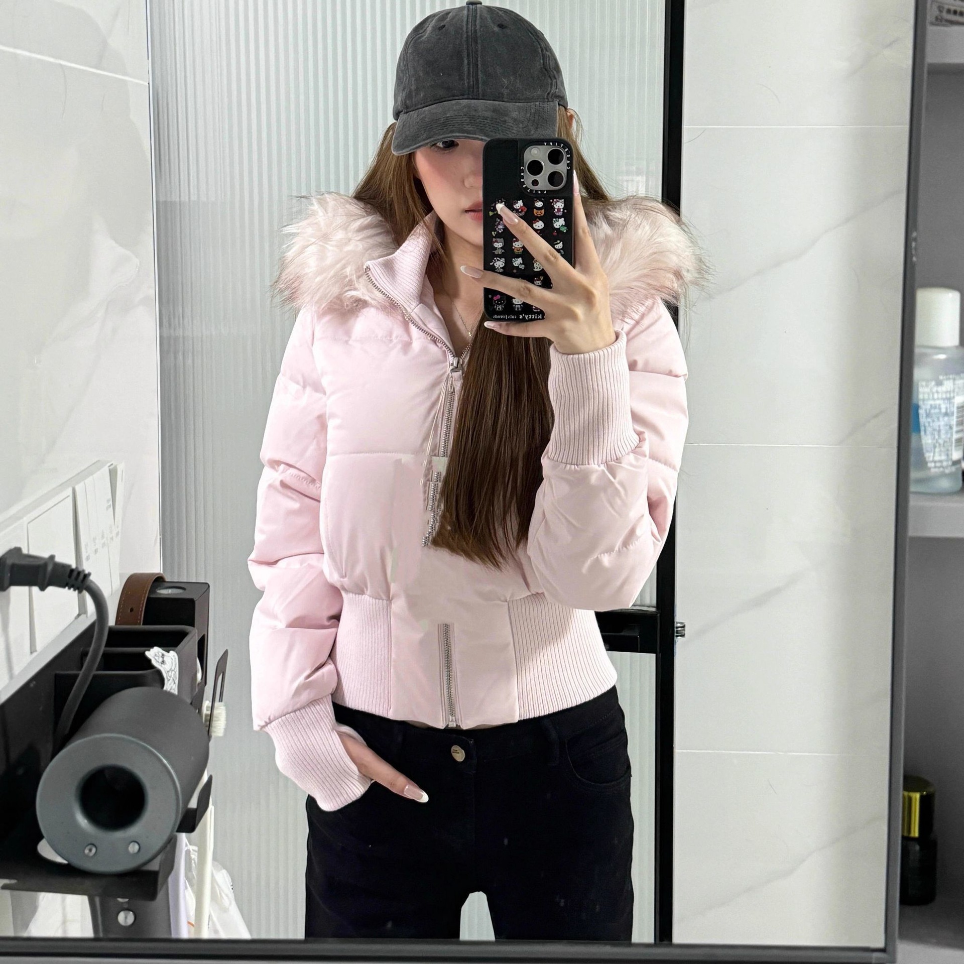 분홍색